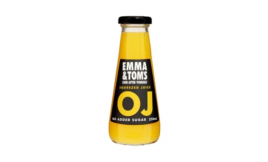 Emma & Toms Orange Juice