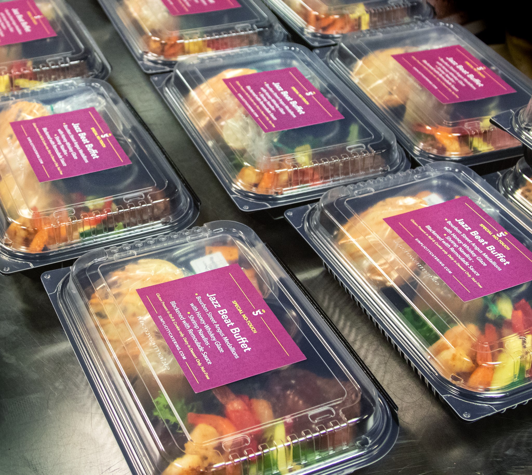 Grab & Go Lunch Boxes - Room Temp - Sinplicity Catering