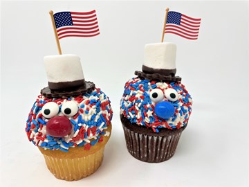 Patriot Cupcake