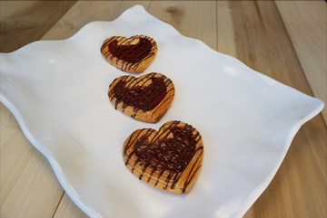 Raspberry Almond Cookie - Hearts (Valentine’s Day Only)