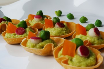 Green Garbanzo Pastry Cup