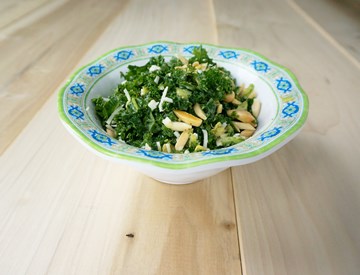 Kale & Brussel Sprout Salad