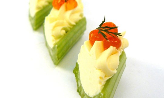 Celery and Caviar (gf)