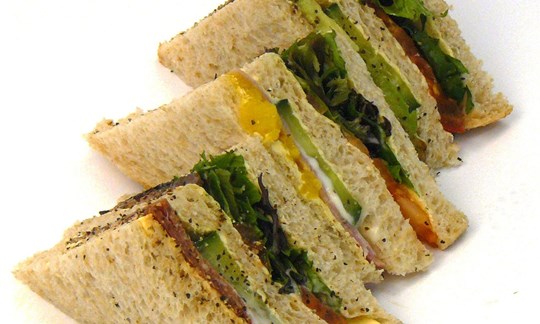 Vegan Club Sandwiches (v,ve,df)