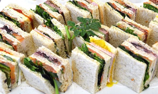 Square Club Sandwiches