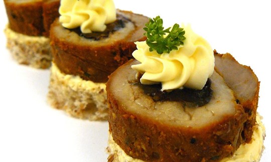 Pork and Prune Roulade