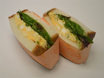 Gluten Free Sandwich: Egg & Mixed Leaves (V/DF)