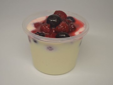 Breakfast Pots - Medium: Honey Yoghurt & Mixed Berries