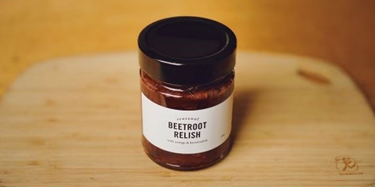 Beetroot Relish w/ Orange & Horseradish (300g)