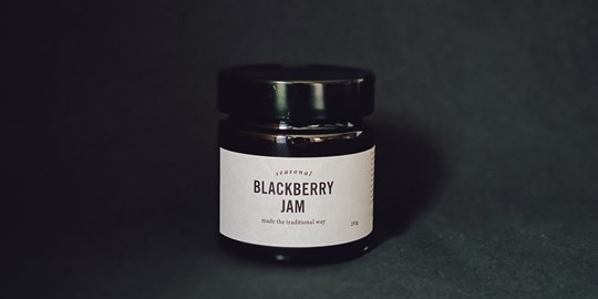 Blackberry Jam made the Traditional Way (255g)