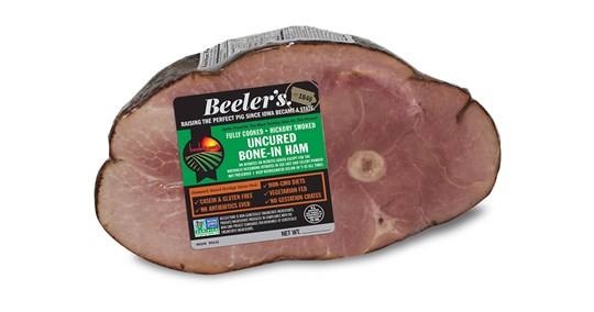 Beeler's Duroc Bone-In Half Ham