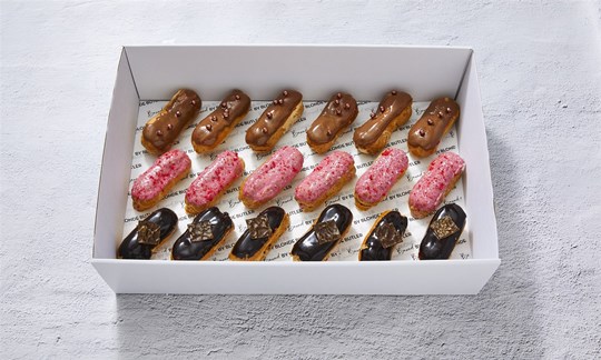 Mixed Mini Filled Eclairs