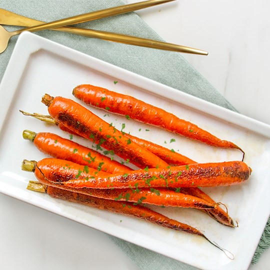 Roasted Carrots with Honey Glaze
