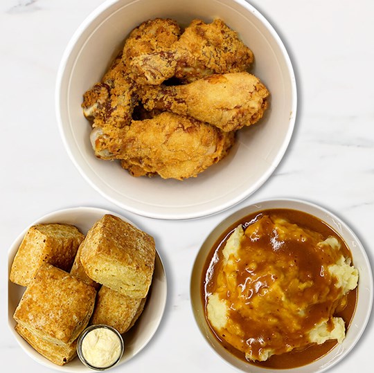 All-Natural Buttermilk Fried Drum Meal