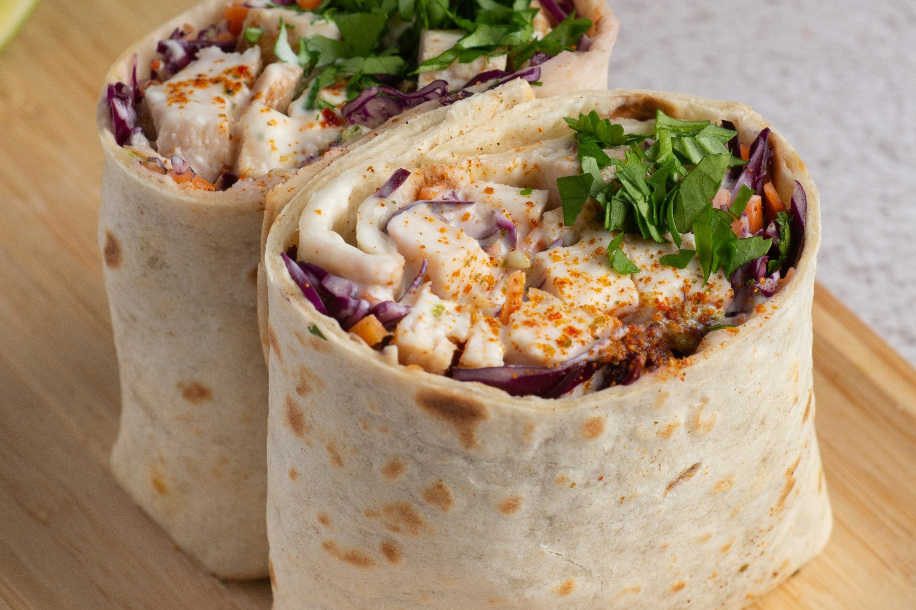 Shared Lunch - Vegetarian Burrito
