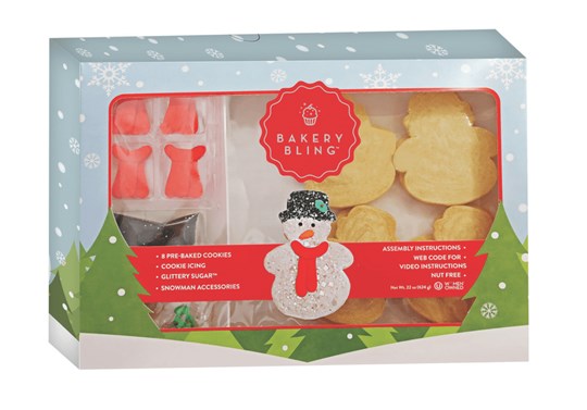 Bakery Bling Snowman Cookie Kit