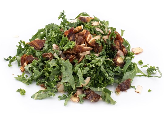 Kale Salad with Dates and Almonds