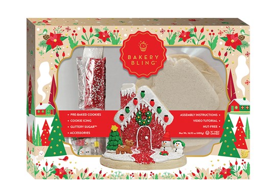 Bakery Bling Christmas House Cookie Kit