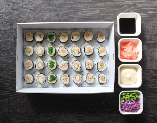 Sushi Collection Box (30 pieces per box) (DEL)