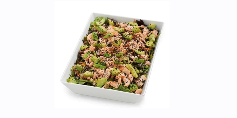 Japanese Salmon & Avocado Salad Platter