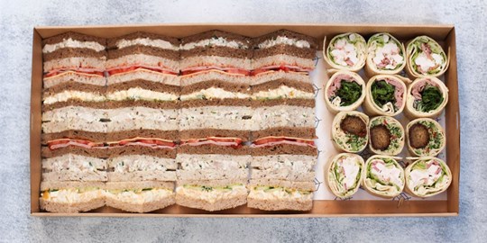 Sandwiches + Wraps Box