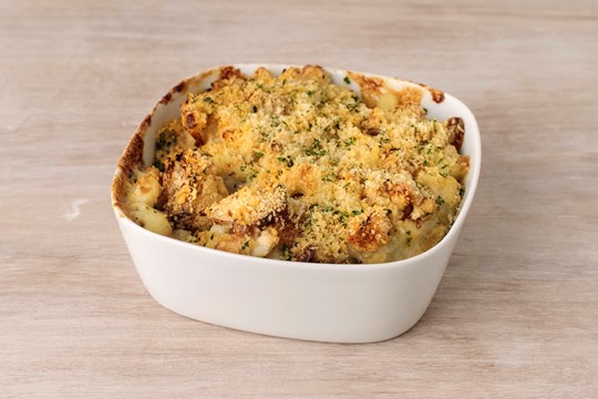 Herb and Parmesan Crusted Mac and Cheese