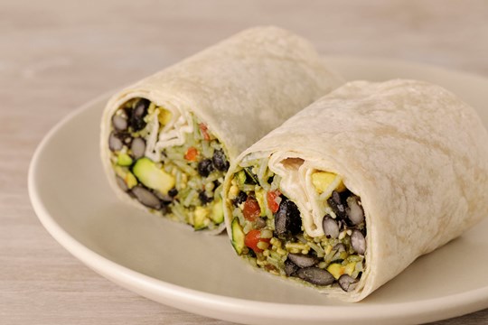 Vegan Breakfast Burrito Platter