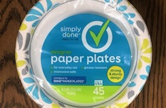 Simply Done Plates 8.6 in. - 45 Count