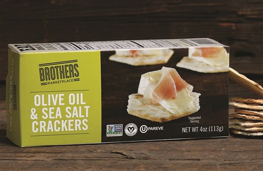 BMP Olive Oil & Sea Salt Crackers