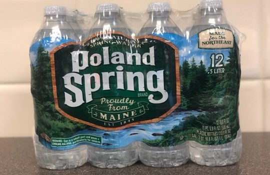 Poland Springs Water 12/Pack 16.9 oz