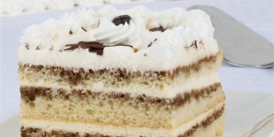 Tiramisu European Bar Cake