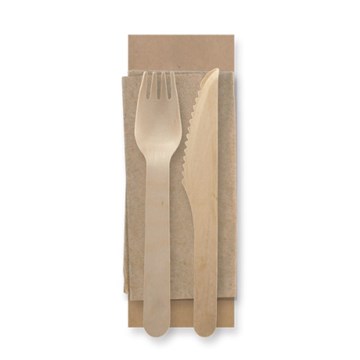 Compostable cutlery. napkins & plates