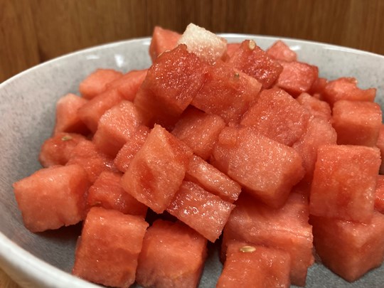 Melon - Watermelon Diced 2.5kg tray