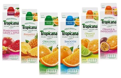 Fresh Juices from Tropicana