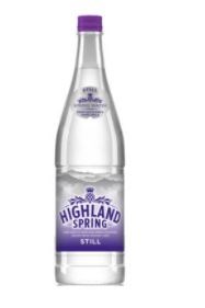 Highland Still Spring Water Glass Bottle 1L
