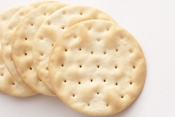 Crackers (i.e. saltines, cheez it, graham crackers, etc.)