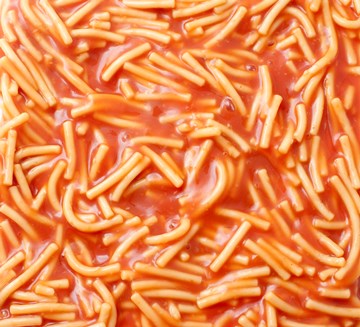 Canned pasta **Limit 3** (i.e. spaghetti & meatballs, ravioli, beefaroni, etc.)