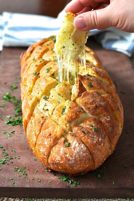 MEGA Cheesy Bread Sourdough HALF Loaf - EACH  - serves up to 6