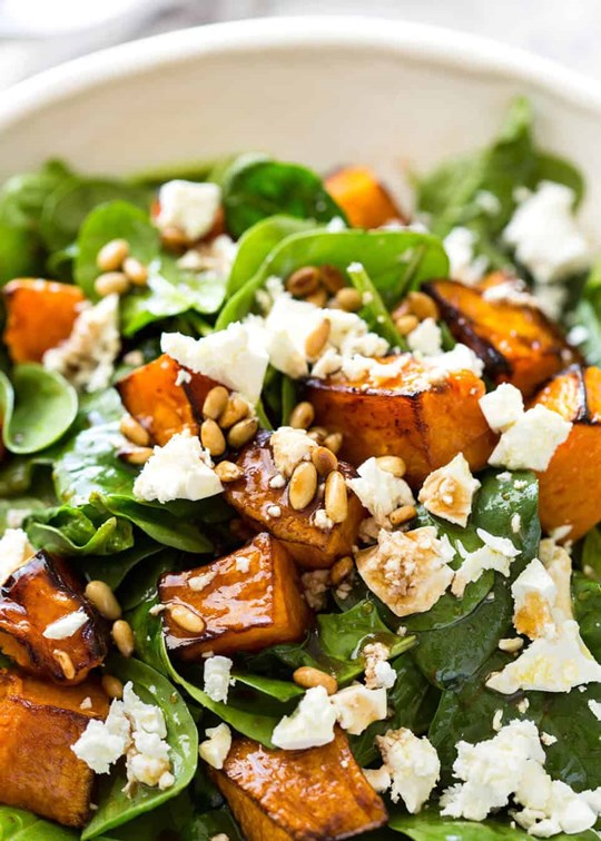 Sweet Potato, Baby Spinach & Feta  - Small Tray. Serves up to 4 people (side salad)